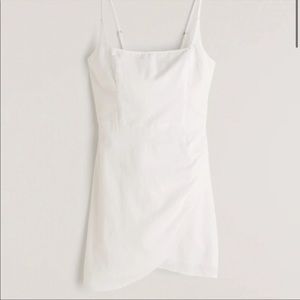 Abercrombie and Fitch square neck wrap mini dress
